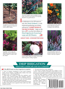 Drip irrigation book back cover
